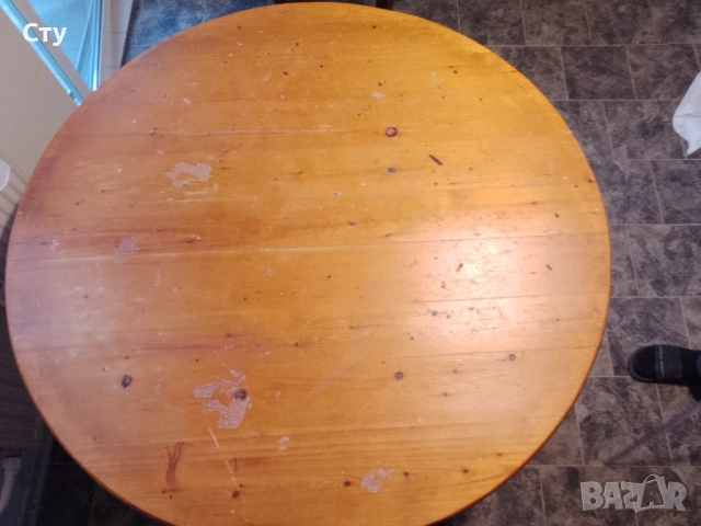 Масивна дървена маса , снимка 2 - Маси - 52001209