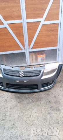 ПРЕДНА БРОНЯ КОМПЛЕКТ С РЕШЕТКИ, НОЖОВЕ И ХАЛОГЕННИ ФАРОВЕ ЗА СУЗУКИ SX4 2010 ГОД , снимка 4 - Части - 53494823