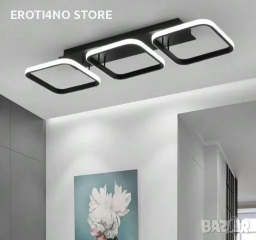 Модерно LED осветително тяло ПЛАФОН, снимка 4 - Лед осветление - 49102009