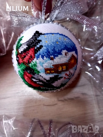 Бродирани картички и играчки, снимка 5 - Други - 52571312