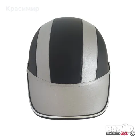 Каска за мотор - сива, снимка 2 - Аксесоари и консумативи - 49931592