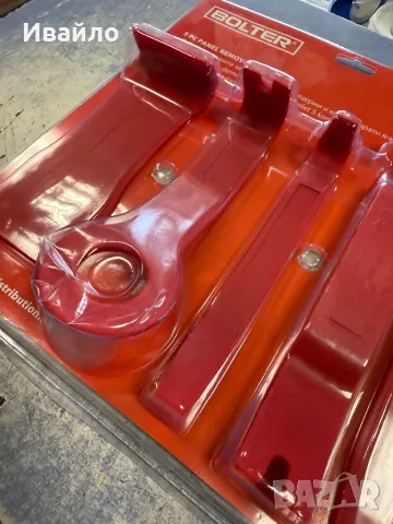 Инструменти за демонтаж на тапицерии , кори от врати 5 части, снимка 4 - Други инструменти - 47625338