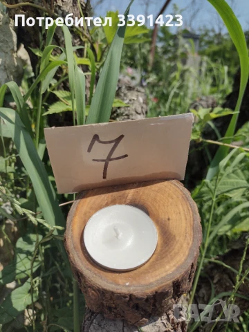 Изработвам дървени свещници и други аксесоари от дъво по желание на клиента, снимка 3 - Други - 50725916