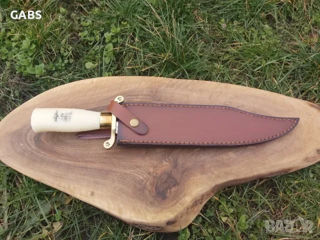 Нож Bowie "Expendables"/"Непобедимите" с кожена кания, снимка 7 - Ножове - 50359059