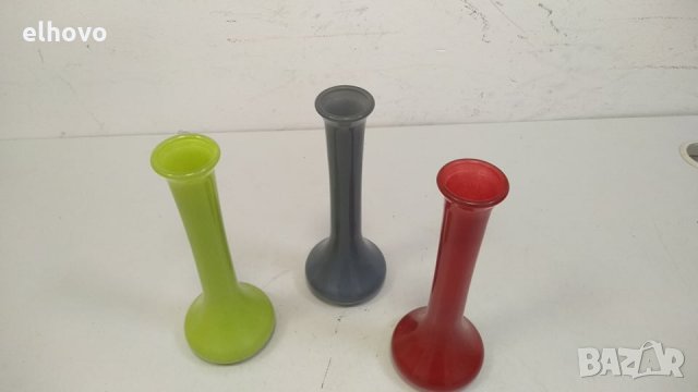 Стъклени вази, снимка 4 - Антикварни и старинни предмети - 34733926