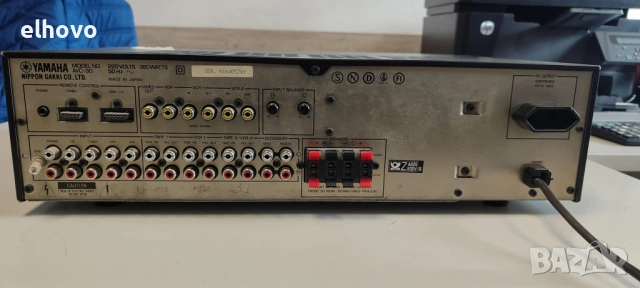 Стерео усилвател Yamaha AVC-30, снимка 4 - Ресийвъри, усилватели, смесителни пултове - 53282769