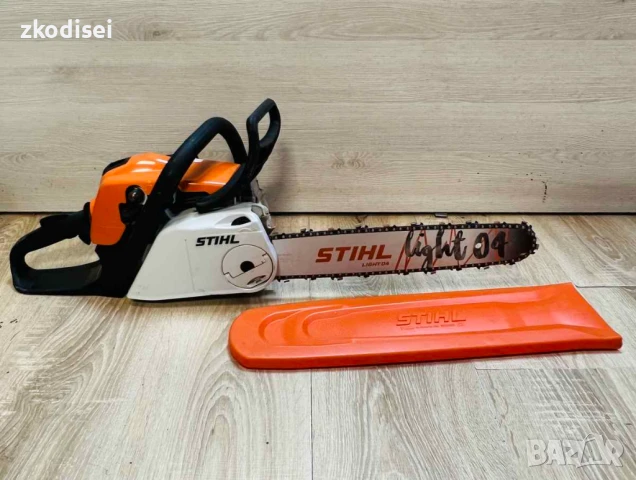 Бензинопил STHIL MS211-C, снимка 2 - Градинска техника - 50687144