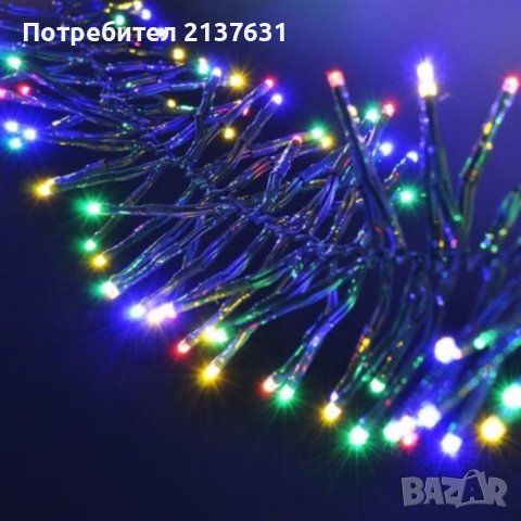 НОВИ  ! Неразпечатвани  LED СВЕТЕЩА ГИРЛЯНДА от 120 топлобели LED лампички , снимка 3 - Декорация за дома - 38699333