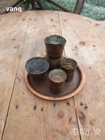 Меден сервиз за ракия, снимка 1