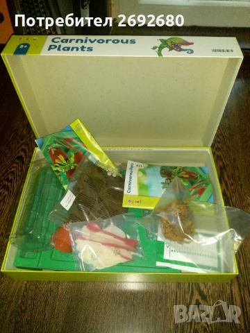 Детски игри Clementoni "Палеонтолози","Месоядни растения","Фосили на Ти-рекс", снимка 12 - Други игри - 43790079