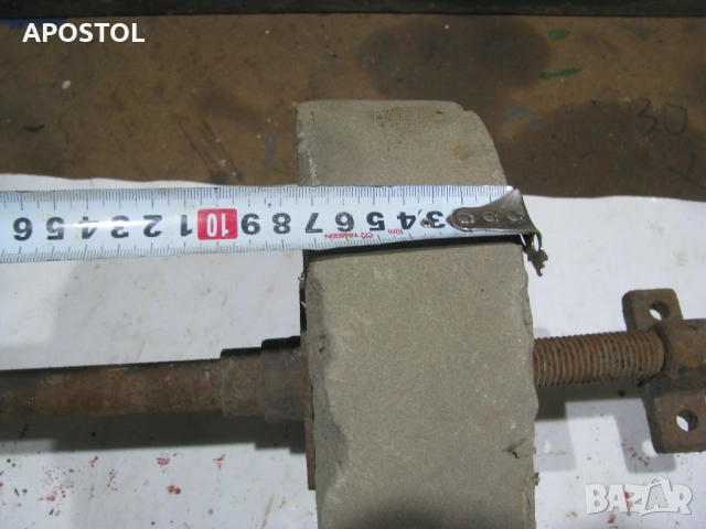 Старинно каменно точило от дялан камък, снимка 2 - Други - 52380822