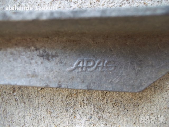 Ретро оборудване за палатка тента навес заслон стоманени рейки ъгли и колчета от дурал Apag, снимка 3 - Палатки - 28183351