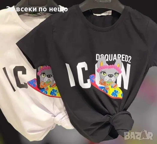 DSQUARED2 Дамска Тениска👚Дамска Блуза С Къс Ръкав Дискуаред2 - Налични Различни Цветове Код LFS360, снимка 1