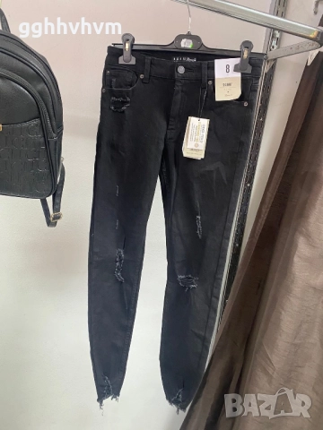 дънки с висока талия, снимка 2 - Дънки - 51622716