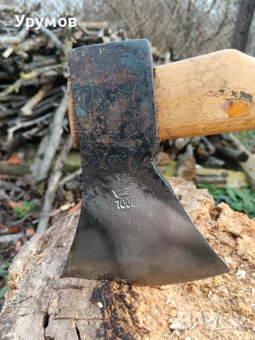 Немска брадва/топор Gebr. Pandel, снимка 3 - Антикварни и старинни предмети - 53262304