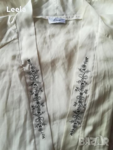 Халат от сатен Etam