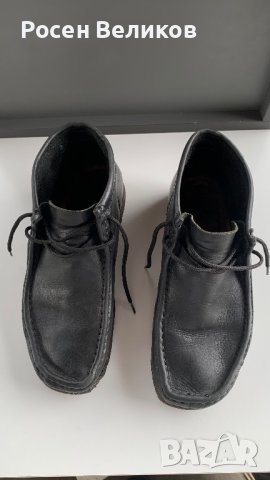 Мъжки кожени мокасини Clarks Originals Wallabee , снимка 6 - Мокасини - 40298727