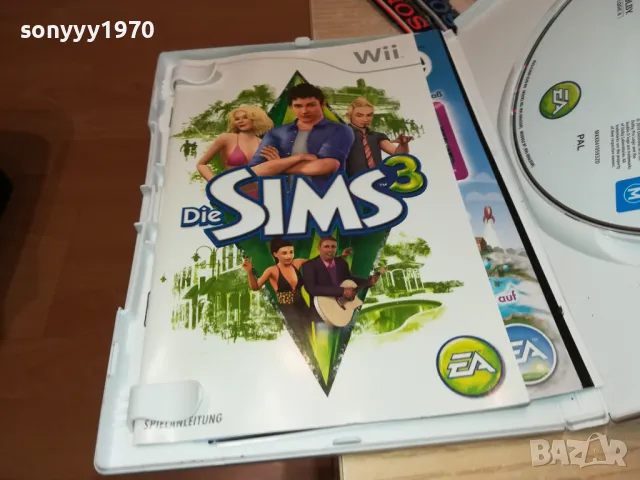 NINTENDO WII SIMS 3 GAME-ВНОС GERMANY 1703251541, снимка 14 - Игри за Nintendo - 49529881