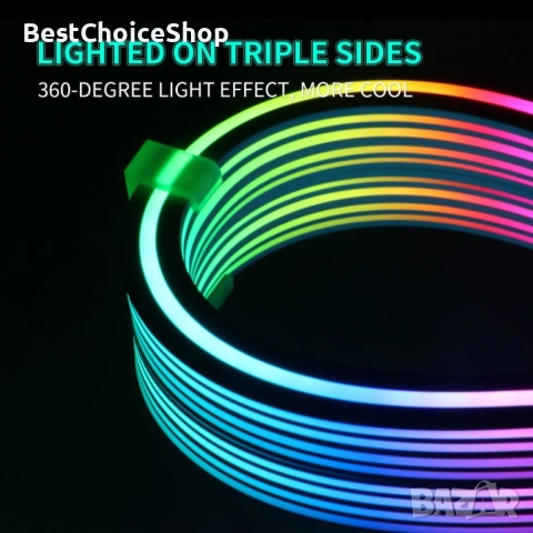 Sirlyr PC ARGB кабели 2 x 8 пинови удължителни кабели за захранване на графична карта, снимка 12 - Кабели и адаптери - 53398232