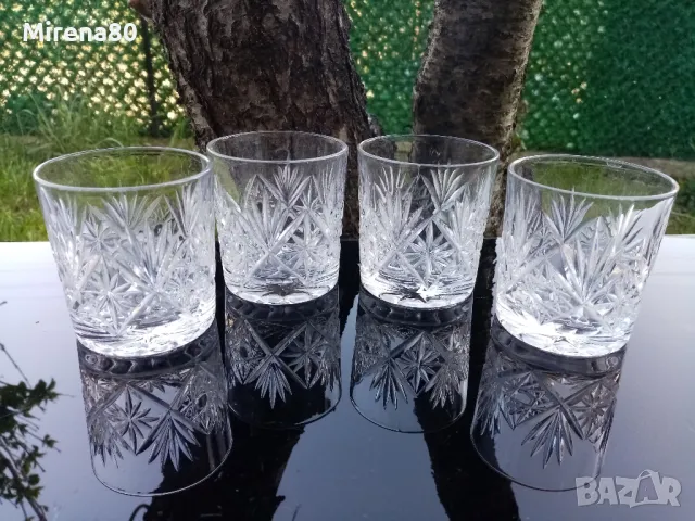 Български чаши за уиски - 4 бр. - нови !