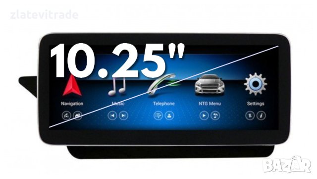 MERCEDES BENZ GLK CLASS X204 NTG 4.5 2013-2015 - АНДРОИД НАВГИАЦИЯ, 9557