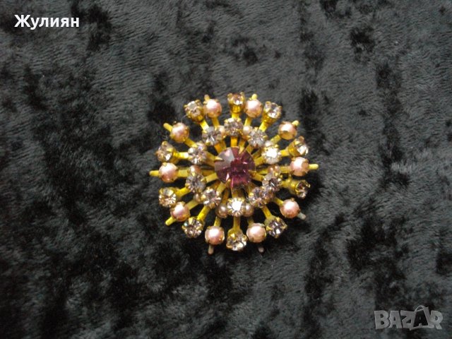 СТАРА БРОШКА, снимка 2 - Антикварни и старинни предмети - 38906724