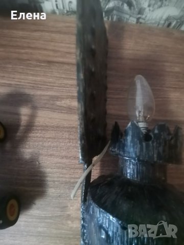 Газова лампа преправена, снимка 3 - Лампи за стена - 34835972