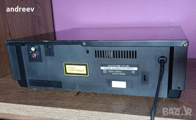 AKAI CD-M670, снимка 5 - Декове - 52121017
