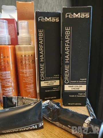  Medavita лот маски и спрейове плюс бой за коса  Спирала за вежди и сенки .За червено и златокоси  , снимка 4 - Продукти за коса - 50520112