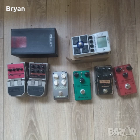 Line 6, Carl Martin, Zoom, DemonFX, TC педали за китара