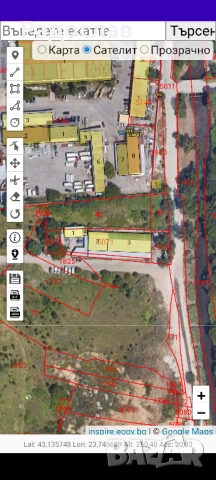 парцел упи 1926кв.м кв Орландовци , снимка 4 - Парцели - 51958211