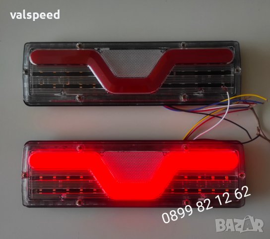 Лед стопове 12волта бус,платформа,каравана,ремарке модел:555, снимка 2 - Аксесоари и консумативи - 39141333