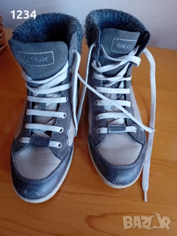 Geox кецове естествена кожа, снимка 5 - Кецове - 52611771