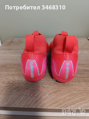 Калеври Nike Mercurial 33 номер, снимка 4 - Детски маратонки - 52636254