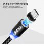 USB магнитен кабел за бързо зареждане iPhone microUSB Type-C, снимка 3
