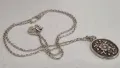 Сребърен синджир с висулка , снимка 4