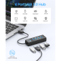 3997 4-портов USB HUB 3.0 с Висока Скорост 5Gbps, снимка 10