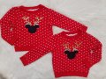 Коледен пуловер Мини Маус 6-7 години, снимка 5