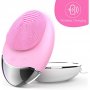 Ултразвукова силиконова четка за лице акумулаторна с безконтактно зареждане, снимка 8