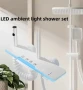 Луксозен Бял LED Душ Комплект, снимка 4