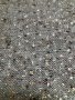 Кроп-топ от рехаво плетиво букле в бежово-кафяво-златисти цветове, снимка 2