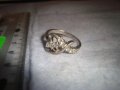 МНОГО КРАСИВ СКЪПОЦЕНЕН СРЕБЪРЕН АРТ ПРЪСТЕН СРЕБРО 925 с ФАСЕТИРАНИ ЦИРКОНИ 32433, снимка 5