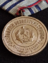 Рядък медал 15г. Безупречна служба НРБ за колекция - 27036, снимка 4