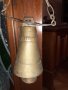 Огромен бронзов чан с кован синджир звънец хлопка камбана, снимка 1