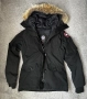 Canada Goose Womens Montebello Parka Classic fit Coat Jacket Size S Black , снимка 2