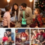3D LED лампа за оптични илюзии с дистанционно управление и таймер, снимка 6