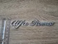 Alfa Romeo Алфа Ромео сребрист надпис, снимка 3