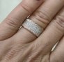 Сребърен пръстен (проба 925) "Сияние", снимка 1 - Пръстени - 43162284