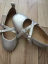 Детски обувки тип пантофки сребристи, снимка 3