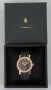 Дамски часовник в розовозлатисто и черно Jean Bellecour, снимка 1